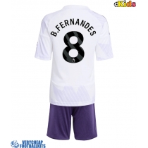 Manchester United Bruno Fernandes #8 Replica Away Minikit 2025-26 Short Sleeve (+ pants)
